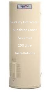 250 litre electric hot water system by rheem's aquqmax