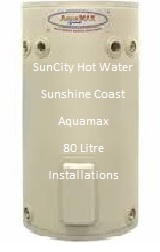 aquamax 80 litre electric hot water heater