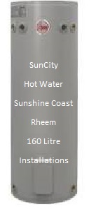 160 Litre rheem electric hot water bioler Sunshine Coast