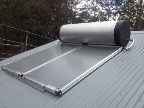 Rinnai solar hot water installers fit a single service point