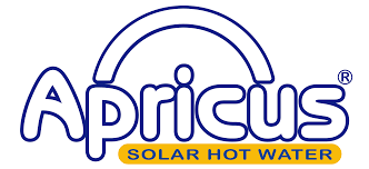 Apricus logo for solar hot water systems, ideal for Nambour homes