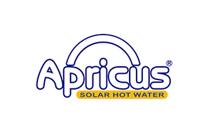 Apricus solar hot water logo for hot water systems in Nambour