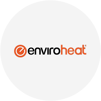 Enviroheat logo for hot water systems, servicing Nambour by Nambour Hot Water