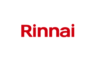 Rinnai logo for hot water systems in Nambour